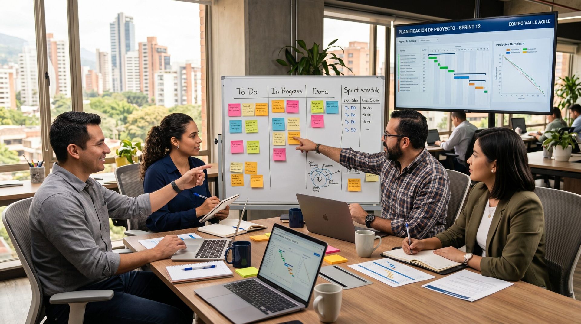 Capacitación empresarial NextCollege — equipo en sesión de formación