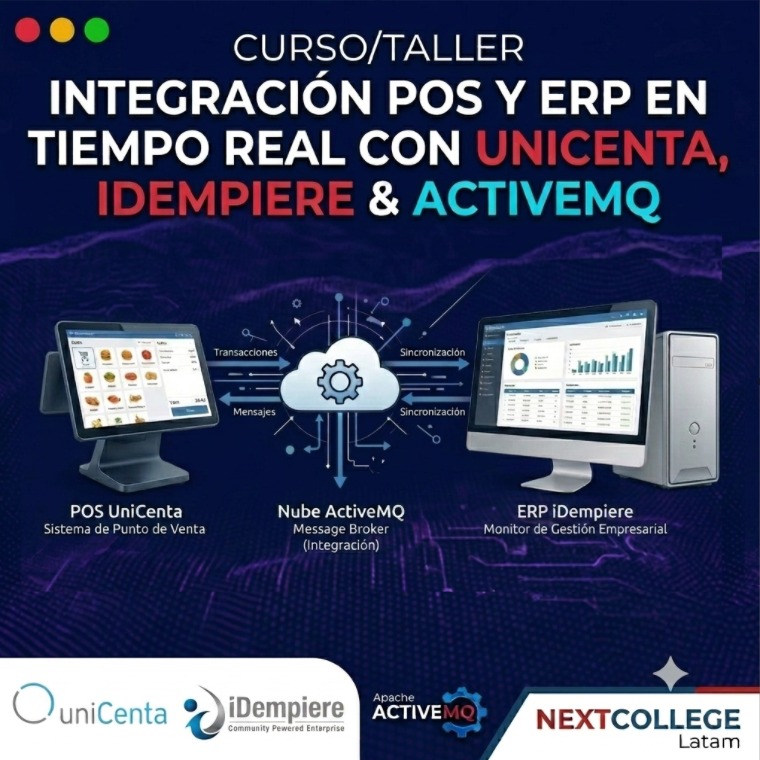 Unicenta / Wanda POS con iDempiere & ActiveMQ