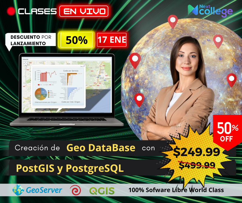 Geo DataBase con PostGIS y PostgreSQL