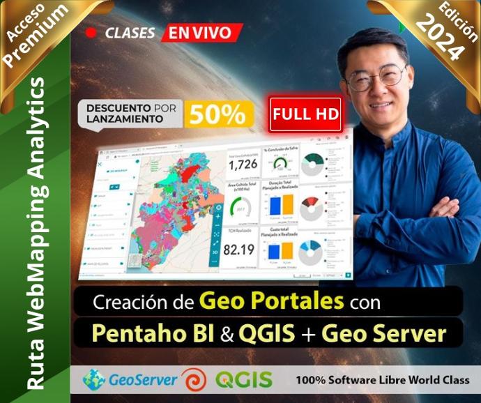 Geo Portales con Pentaho QGIS  + Geo Server (Parcial)