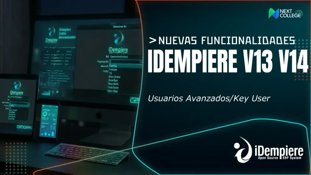 Nuevas funcionalidades iDempiere v13 v14
