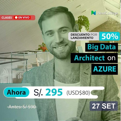 Big Data Architect on Azure, Pentaho & Cía