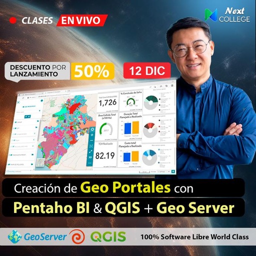 Geoportales con Pentaho BI & QGIS + Geo Server
