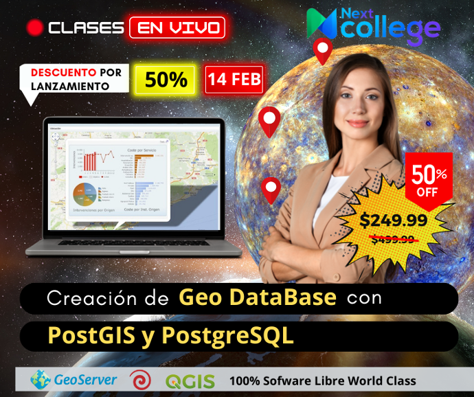 Geo Database Con PostGIS y PostgreSQL