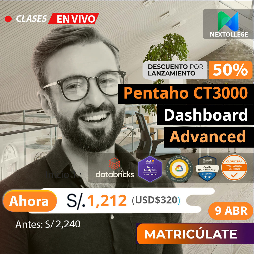 Pentaho Dashboard Advanced CT3000