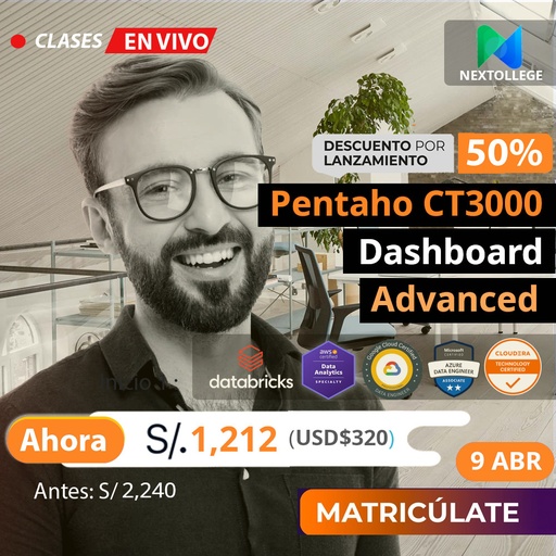 Pentaho Dashboard Advanced CT3000